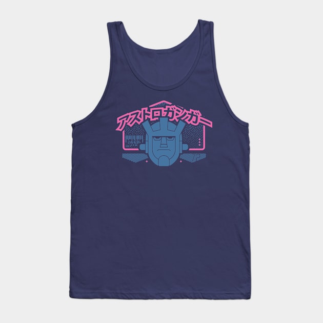 LvlOne Anime Robo - Astroganga Tank Top by soujohn